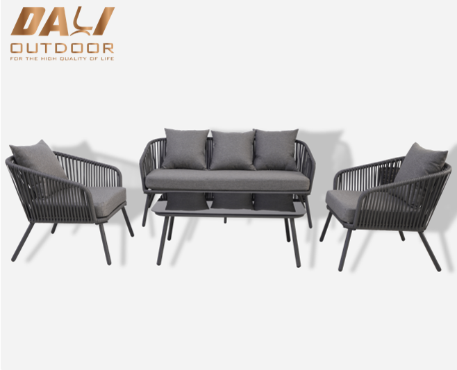 High Quality K/D Outdoor/Garden furniture outdoor desk chair sofa sets 