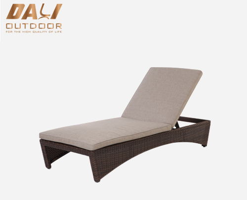 Modern Design Aluminum Outdoor Daybed Frame with Powder Coating Beach Sun Lounge Bed