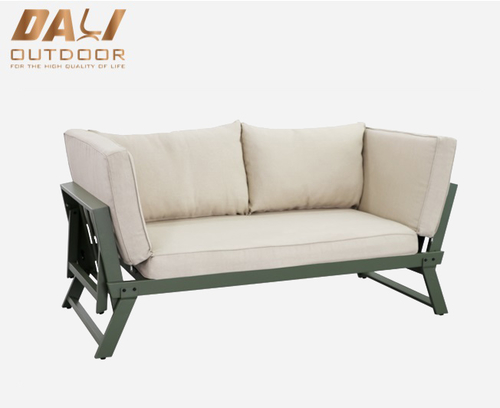 Aluminum Framed functional Outdoor Daybed with Customized Cushions
