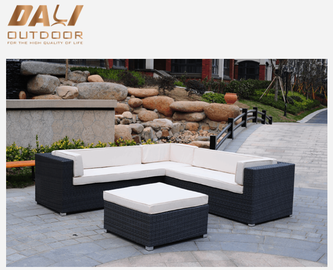 2020 outdoor rattan patio furniture sofa set