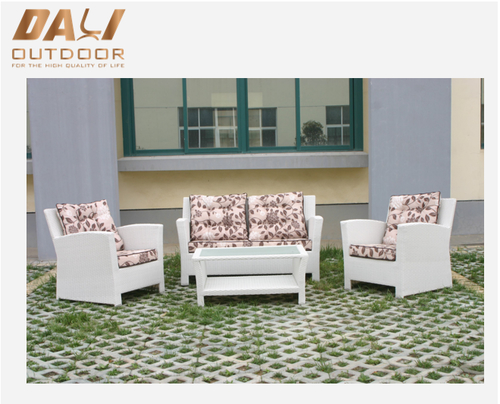 Outdoor Rattan Patio Garden Wicker Sofa Set For Furniture